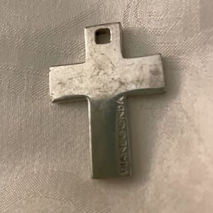 Pianegonda sterling silver cross pendant